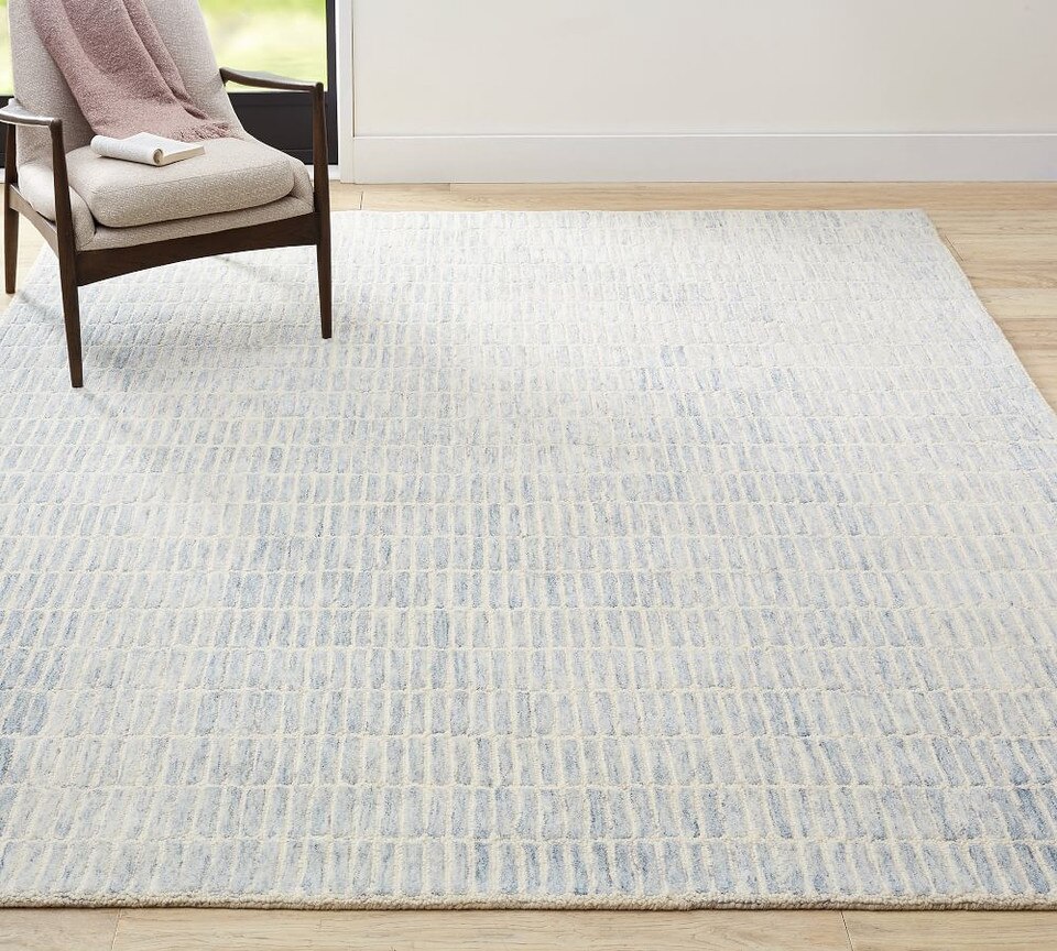 Capitola Hand Tufted Wool Rug Pottery Barn Australia